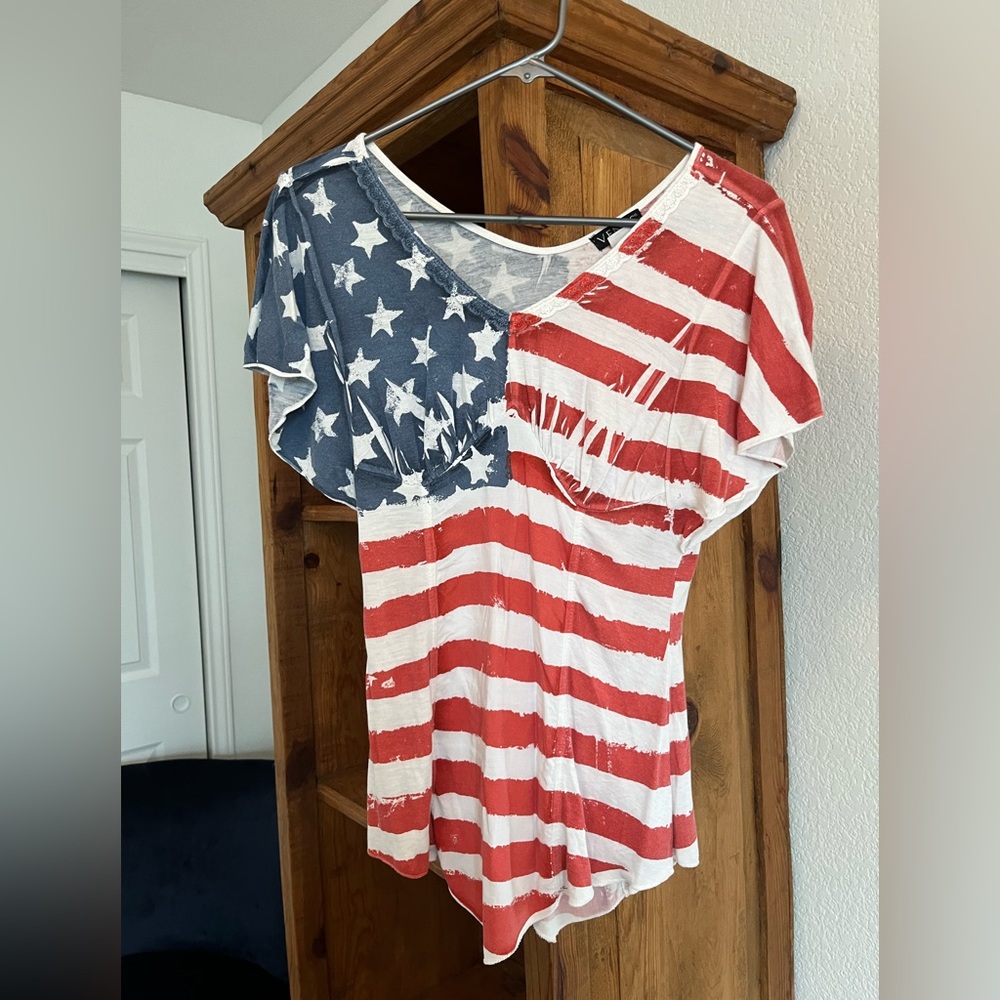 Venus American flag top